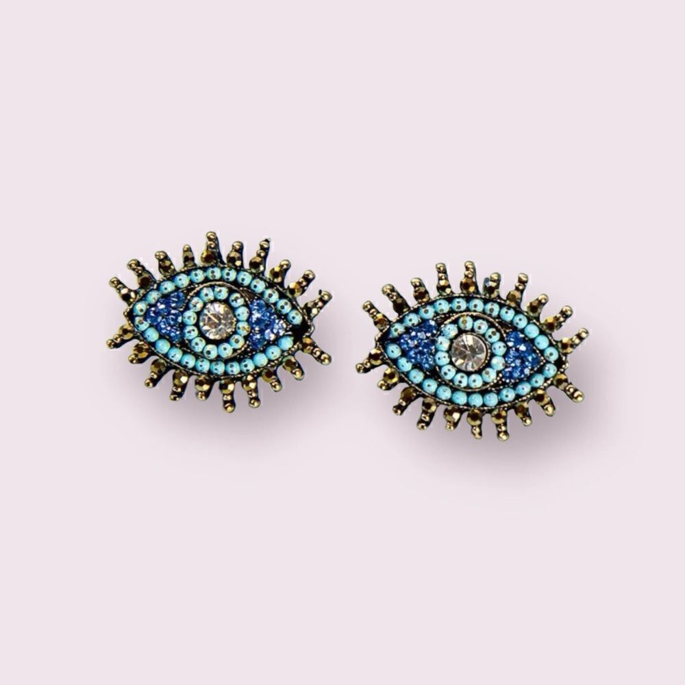 Evil eye earrings N873